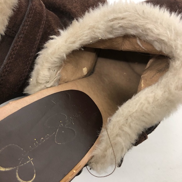 Jessica Simpson Brown city cat platform clog mules - Picture 8 of 8